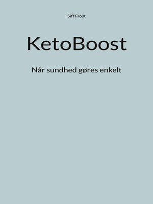 cover image of KetoBoost